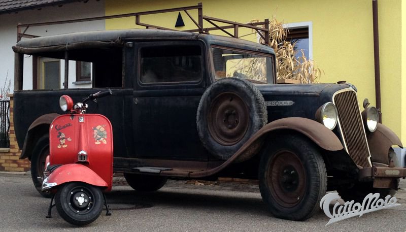 Tutto Moto restauriert Oldtimer. Hier ein Renault von 1928.